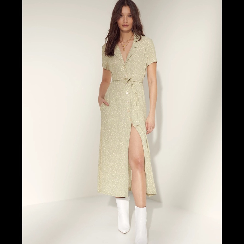 ARITZIA WILFRED Shirt Floral Dress